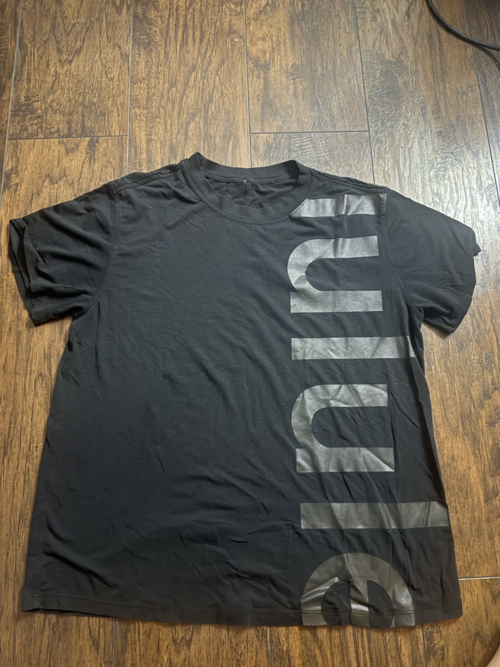 DISCONTINUED lululemon All Yours Tee with Large Vertical Logo
